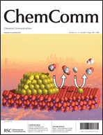 front cover image for Chemical Communications, Issue 27, 2005